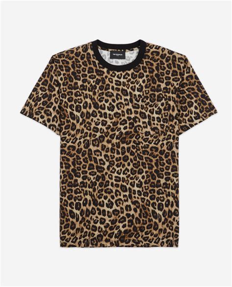 leopard print tee